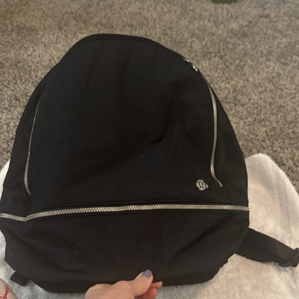 lululemon athletica Black Backpack